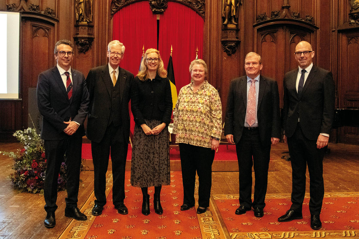  Regierungschef Risch zur Feier von 30 Jahren diplomatischer Vertretung in Brüssel