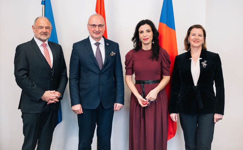 Kroatischer Aussenminister Gordan Grlić Radman zu Besuch in Liechtenstein