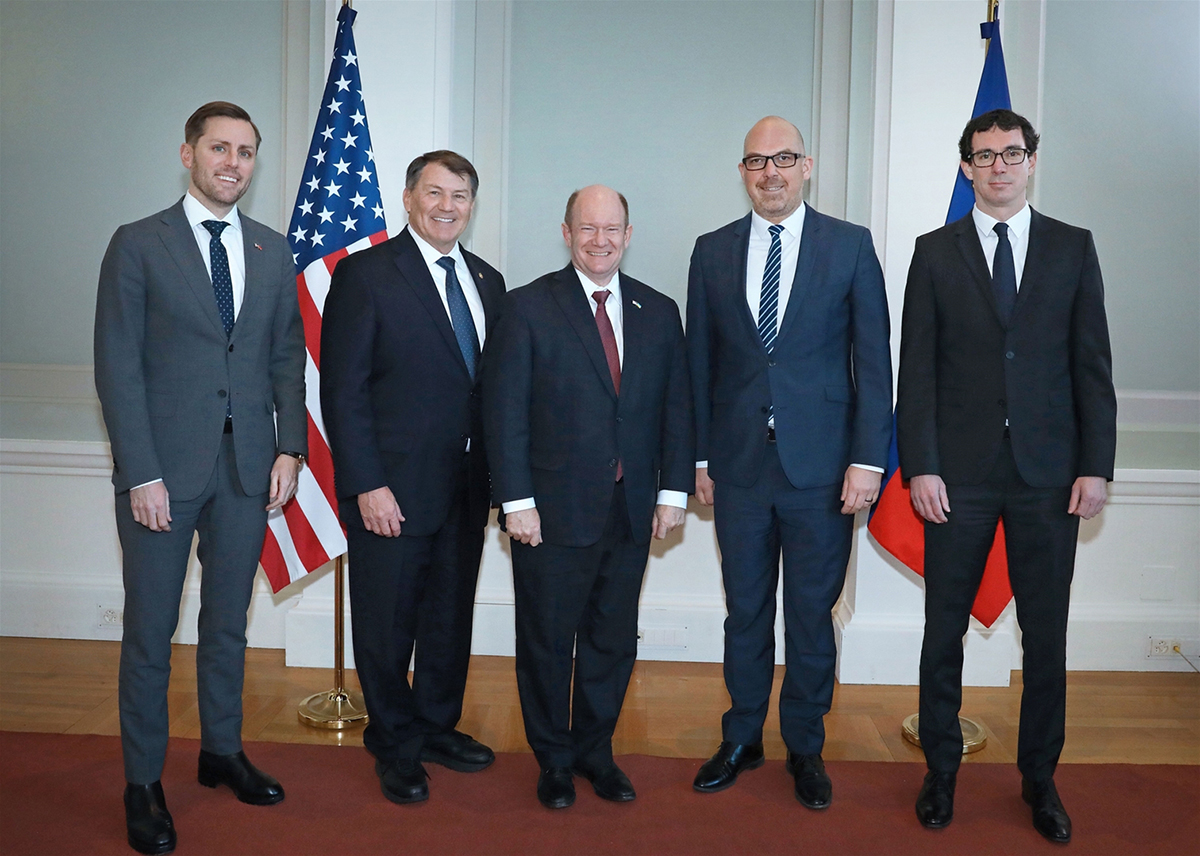 US-Senatoren zu Besuch in Liechtenstein 